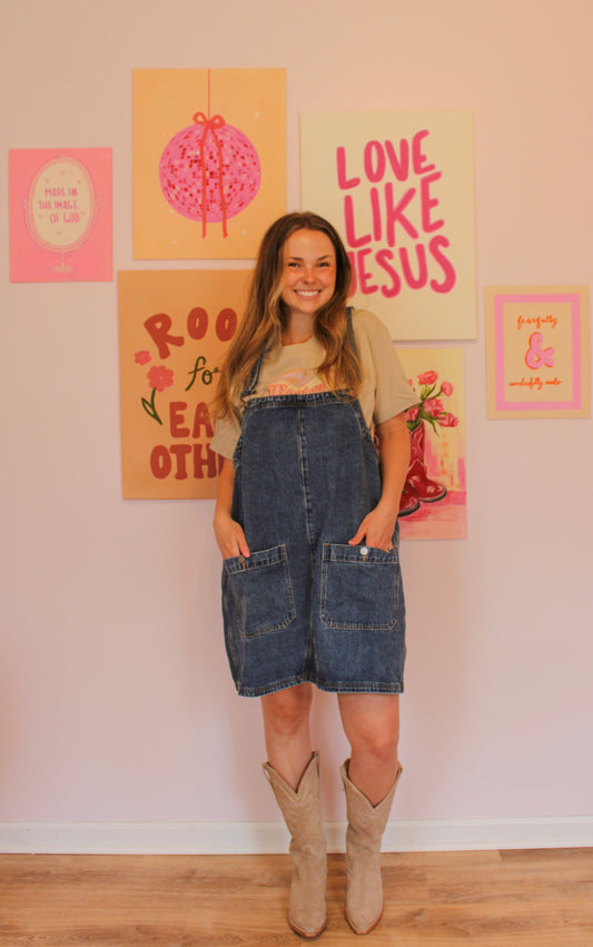 The Winona Overall Dress