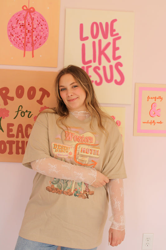 Lovely Lace Layering Top