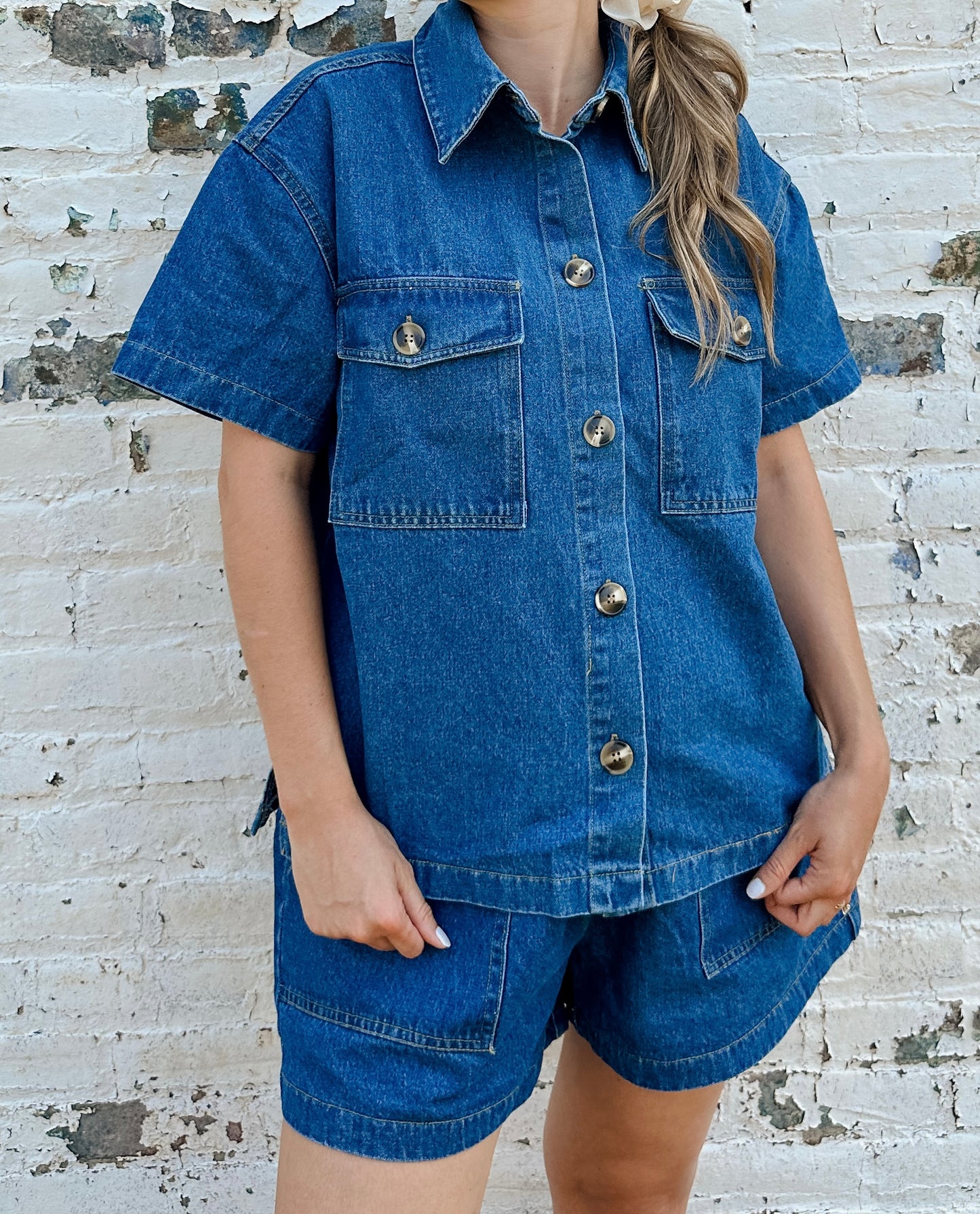 American Honey Denim Set