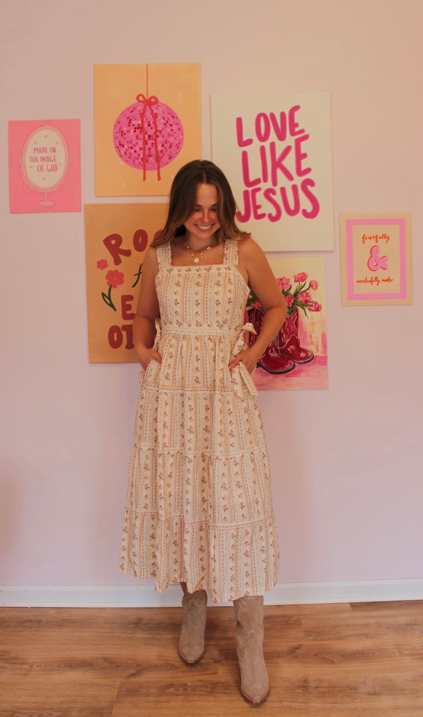 The Colette Floral Dress