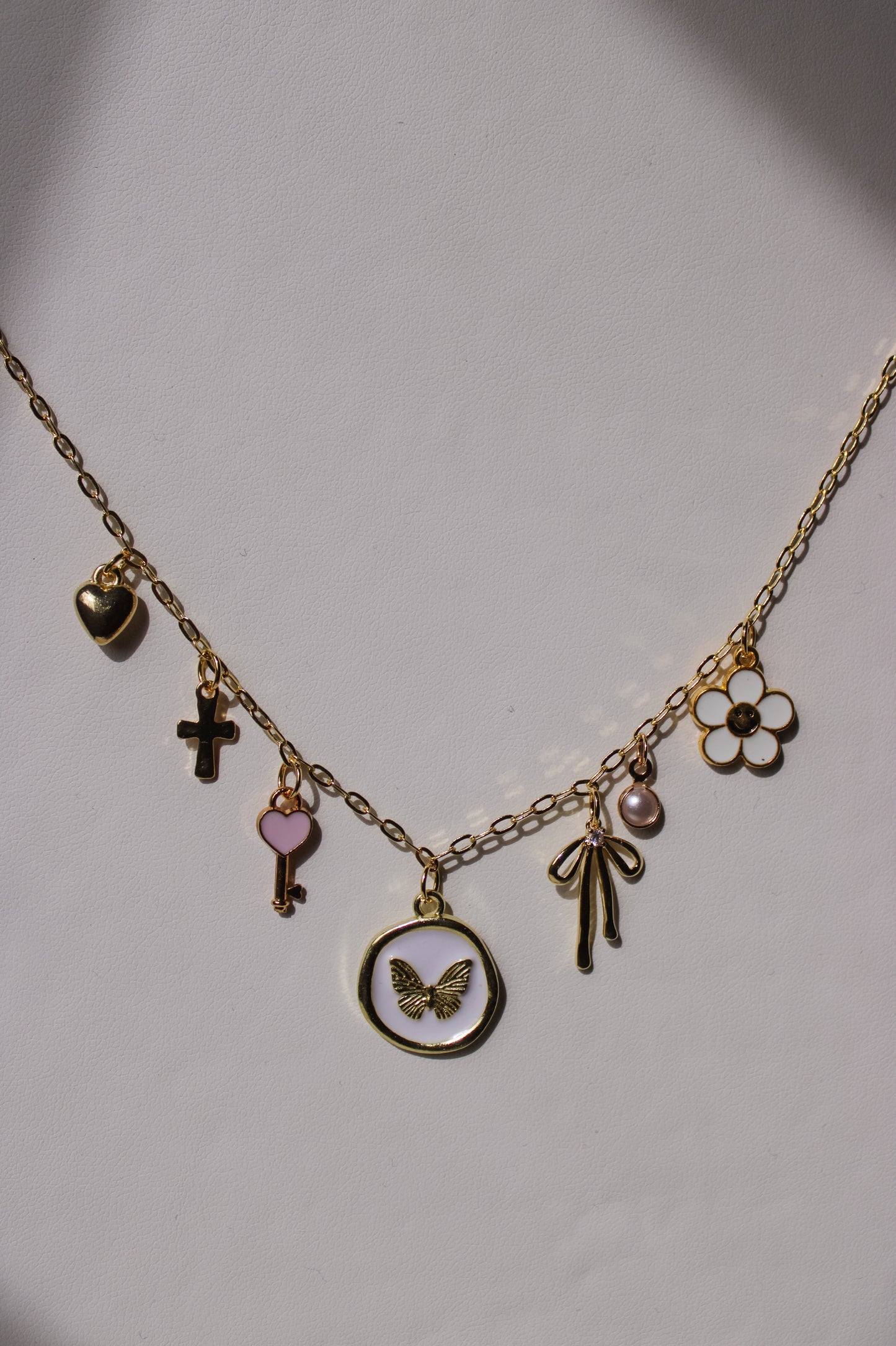 Hey Bestie Charm Necklace