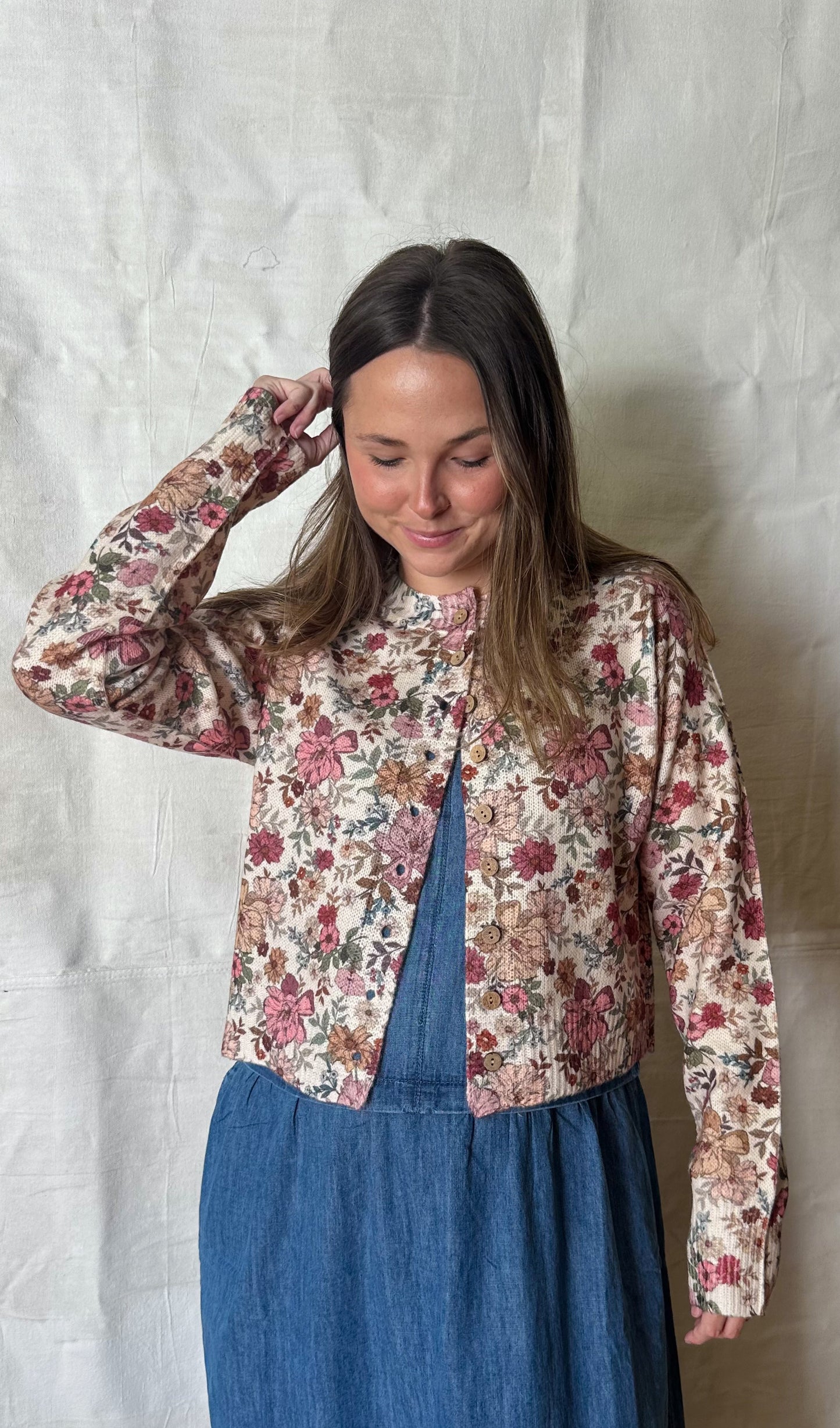 Rosie Floral Cardi
