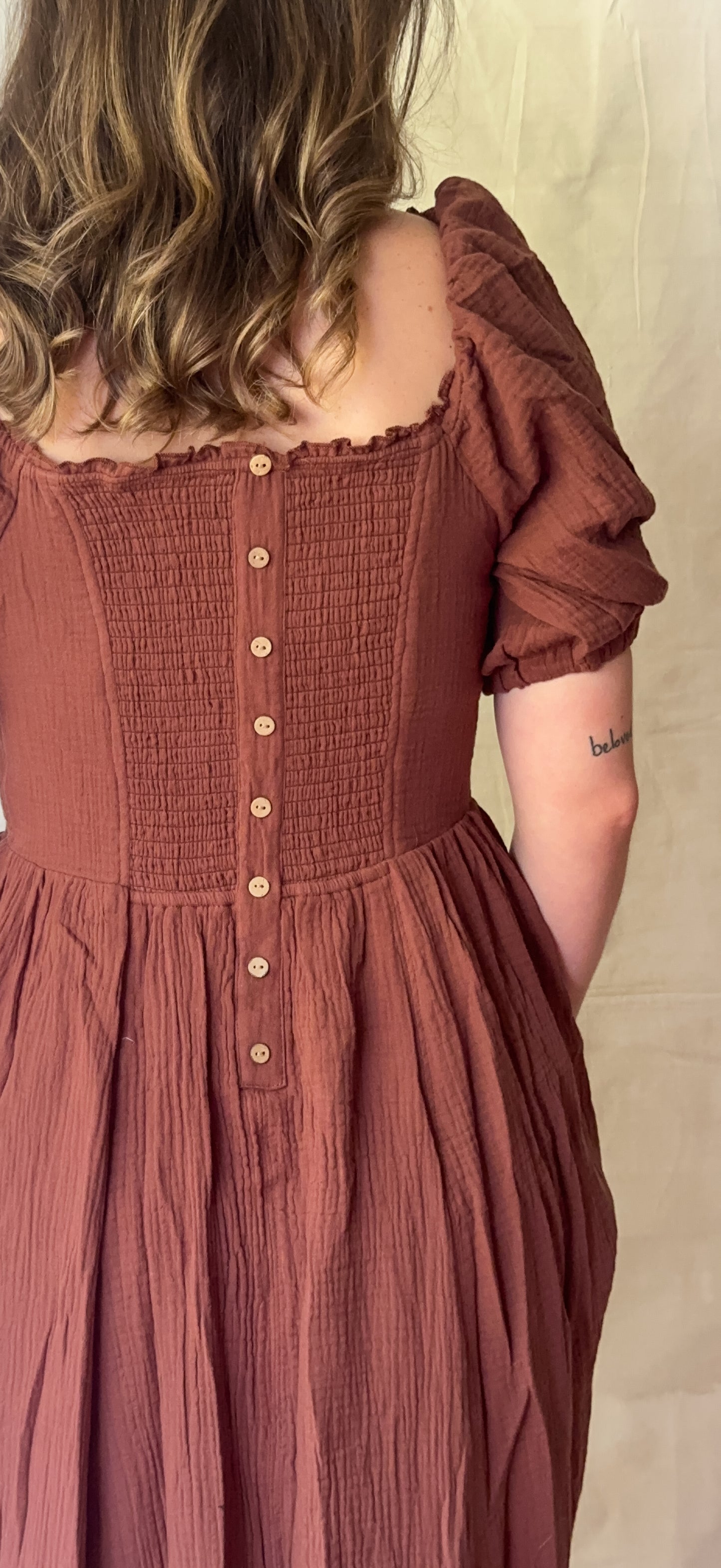 Mocha Mousse Dress