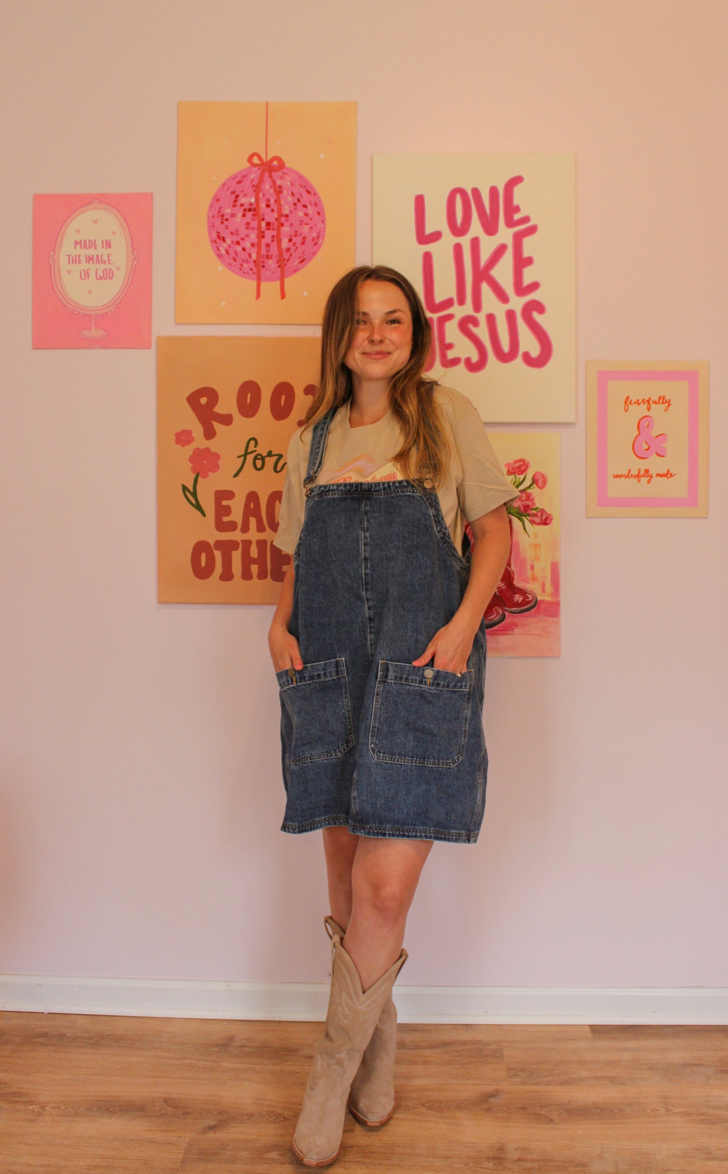 The Winona Overall Dress