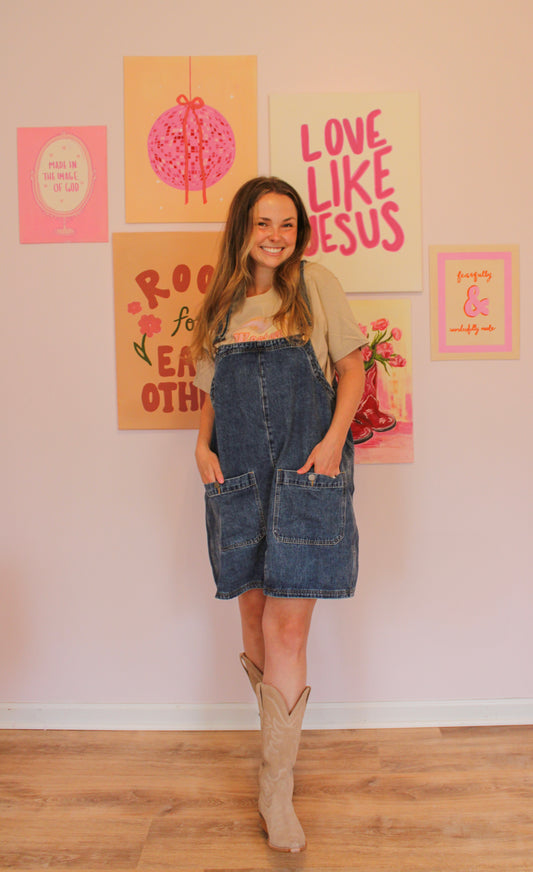 The Winona Overall Dress