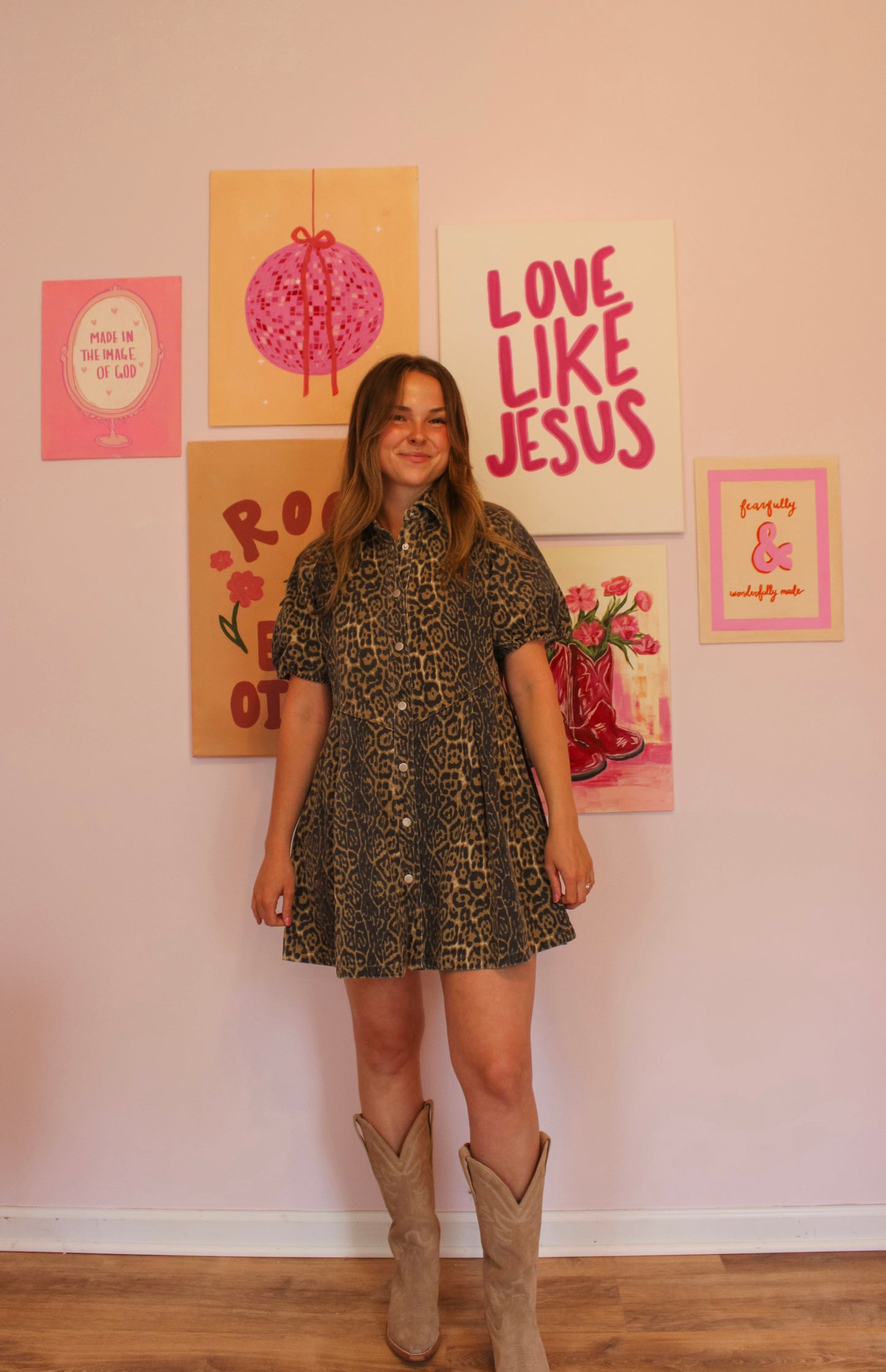 The Sienna Leopard Dress