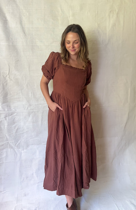 Mocha Mousse Dress