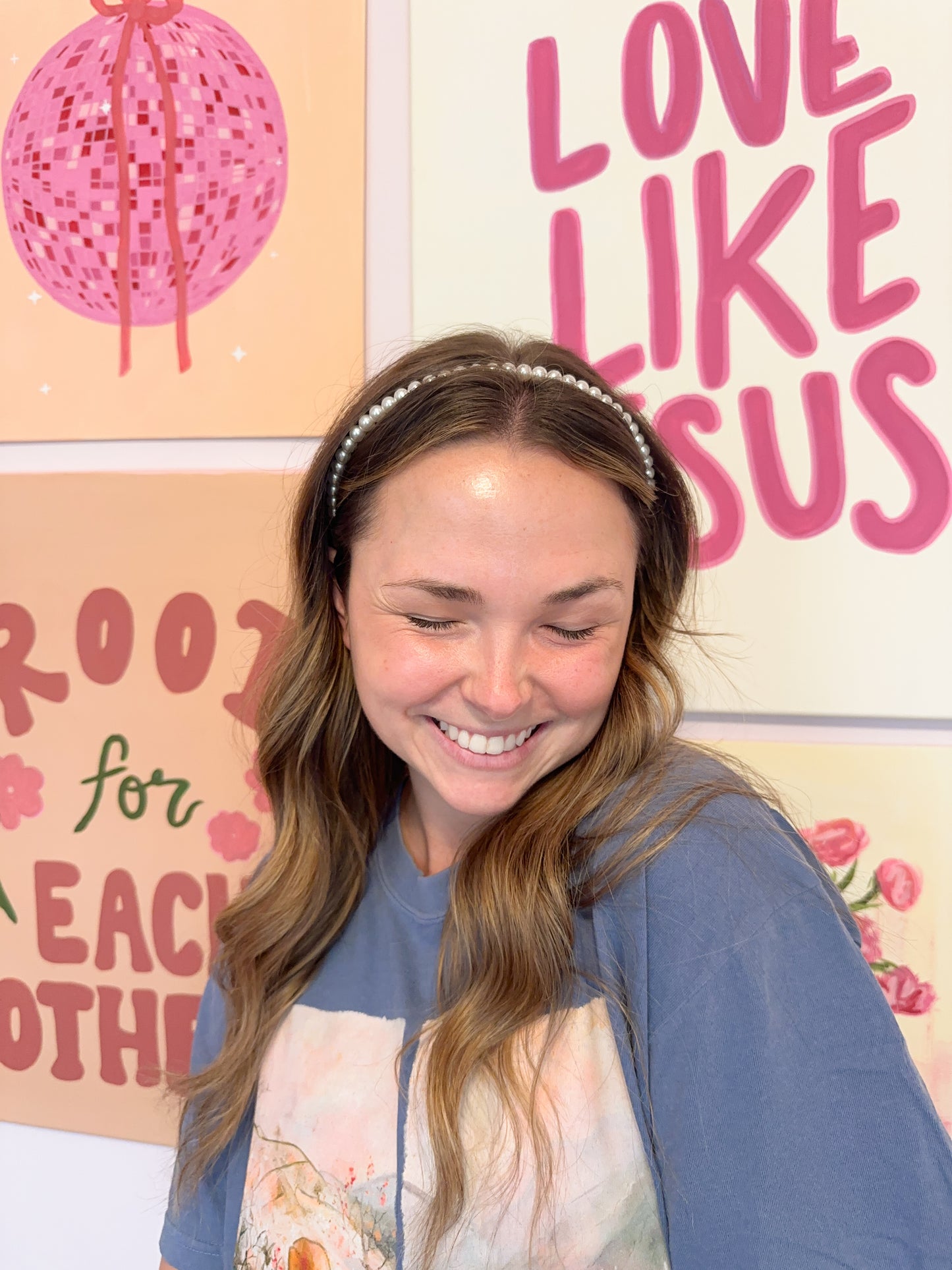 Eloise Pearl headband