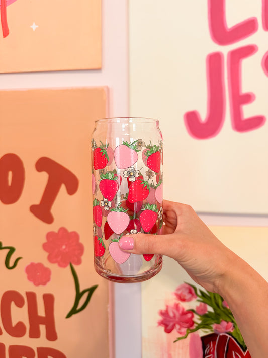 The Berry Best Coffee Glass