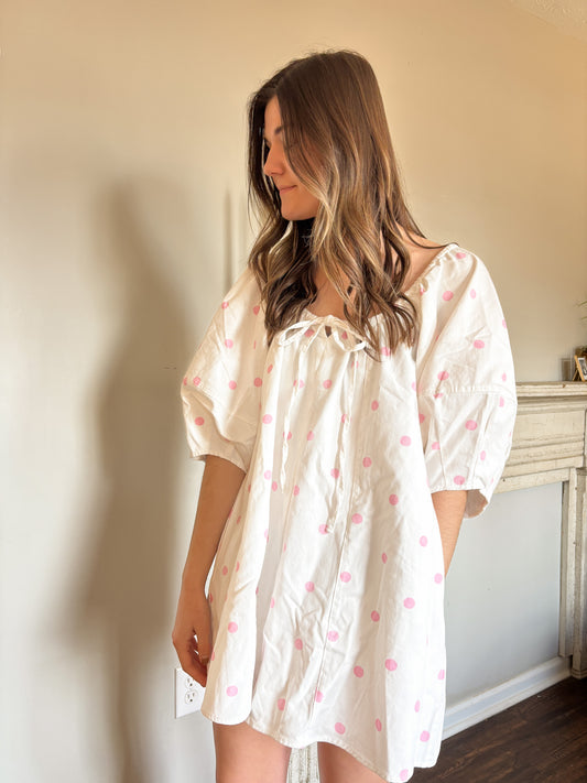 The Sweet Pea Dot Romper