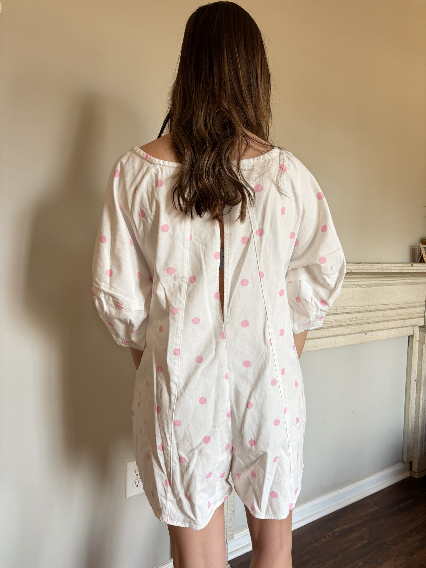 The Sweet Pea Dot Romper