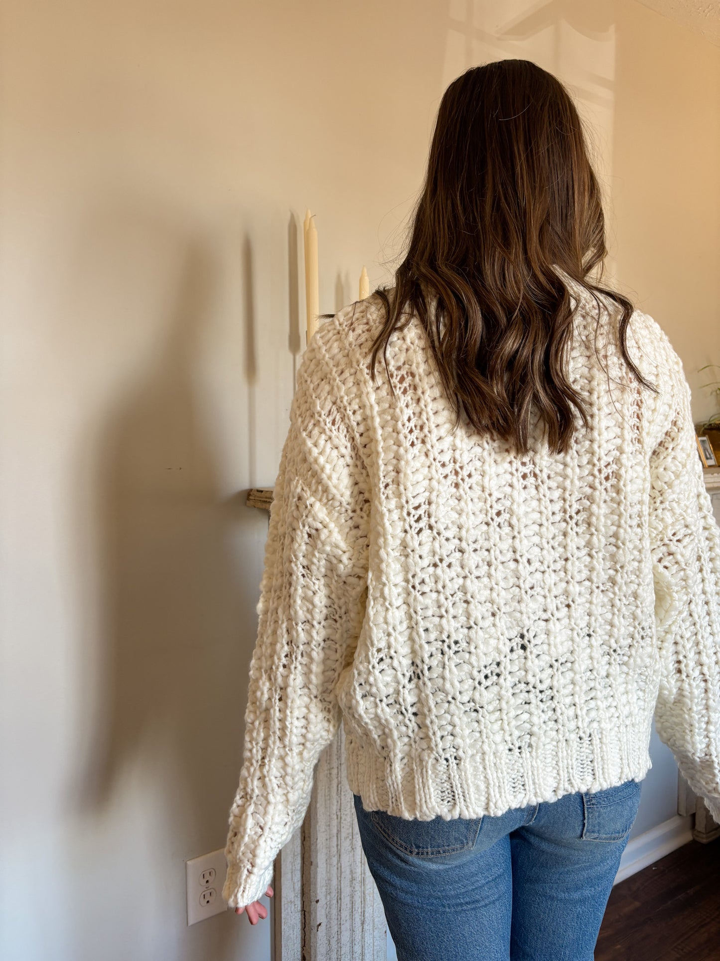 The Love Notes Button Cardigan