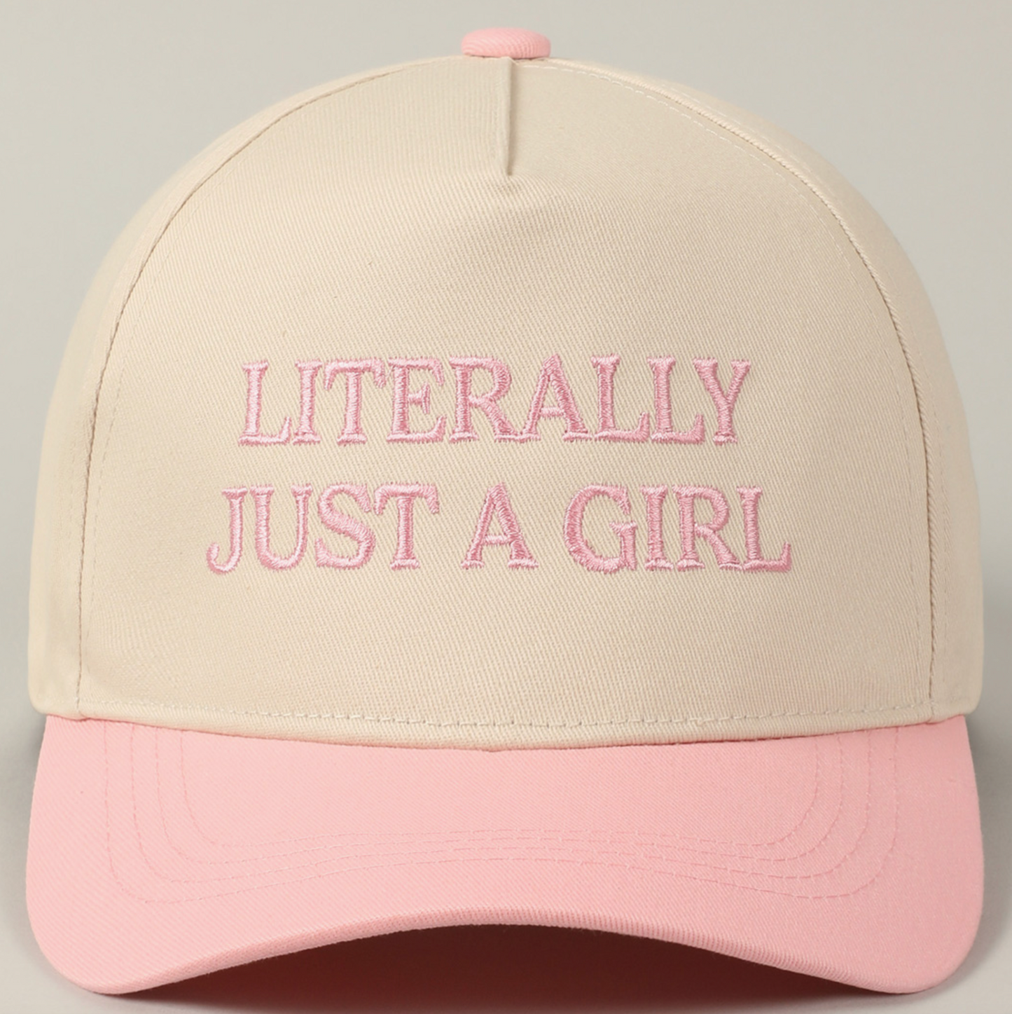 "Literally Just A Girl" Trucker Hat